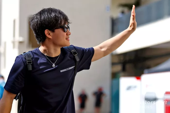 Yuki Tsunoda says his AlphaTauri team’s “crazy” upgrade schedule created the opportunity for him to lead his first laps in Formula 1 at the Abu Dhabi Grand Prix.