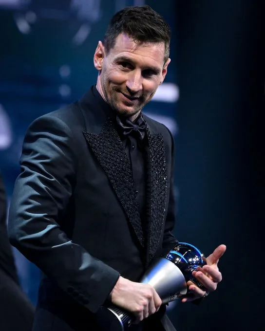 Messi repeats FIFA Award